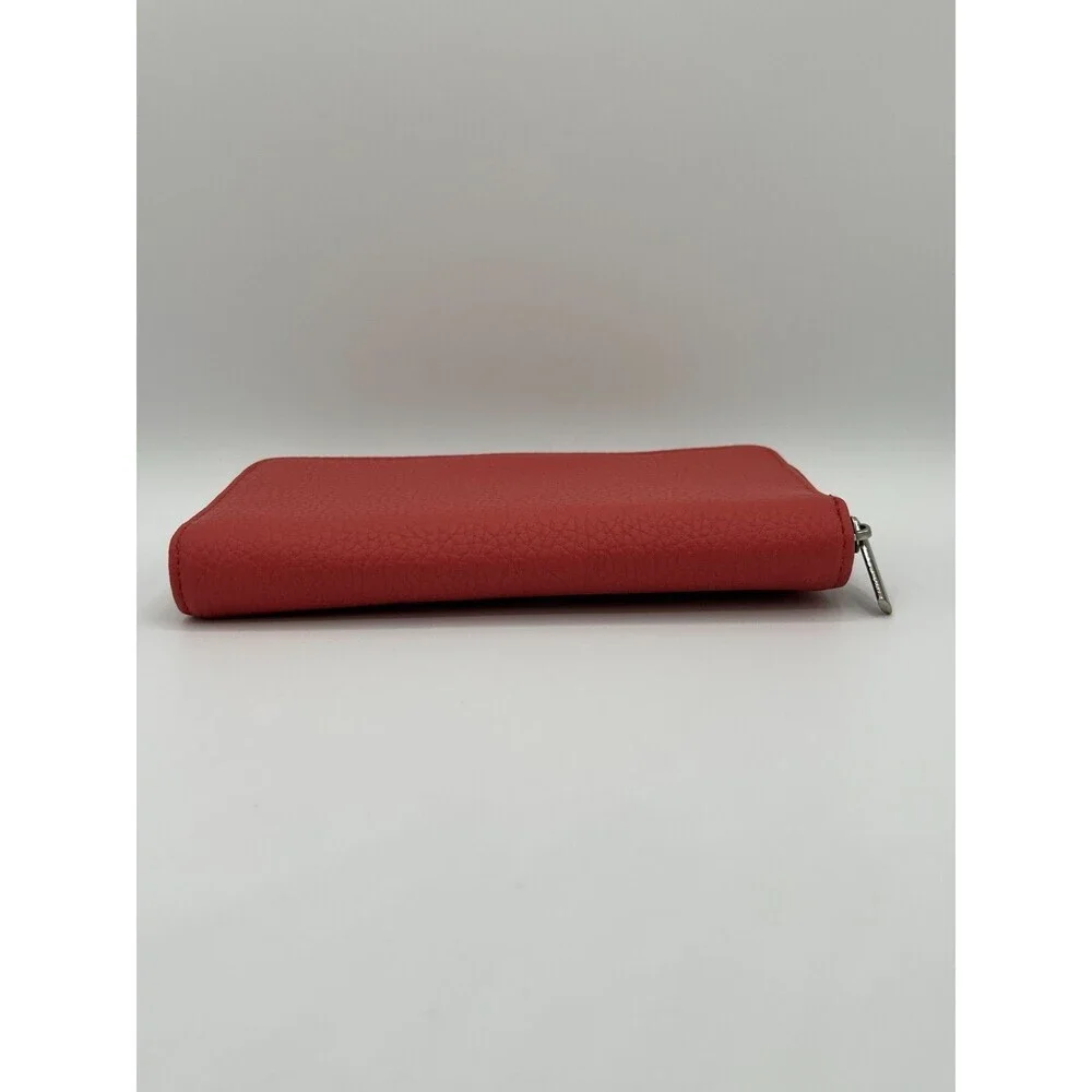 “Rosetti Red Zip Around Wallet Women’s Faux Leather Clutch Organizer”
